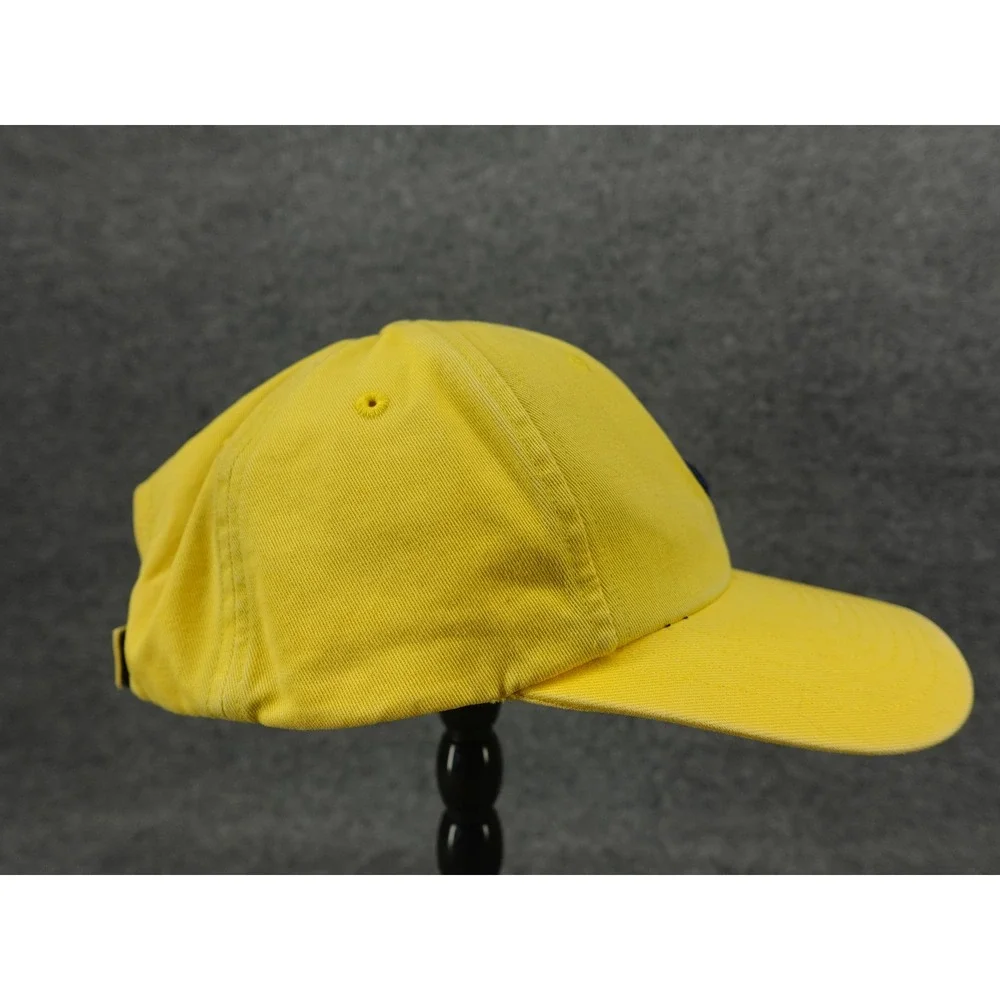 Nike Baseball Cap Unisex OSFM Yellow Heritage 86 Embroidered Swoosh Hat